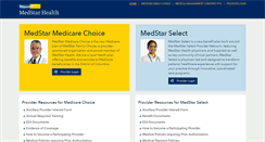 Desktop Screenshot of medstarprovidernetwork.org